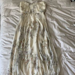 J Jill Formal Sleeveless Floral Gown